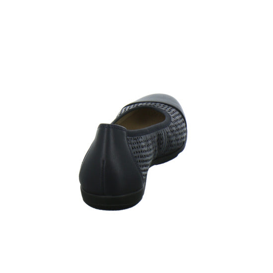 Caprice Ballerina u. Pumps Dunkelblau - 360° Ansicht
