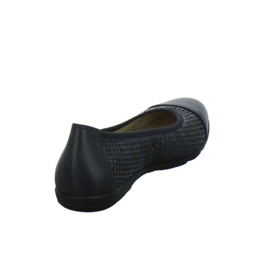 Caprice Ballerina u. Pumps Dunkelblau - 360° Ansicht