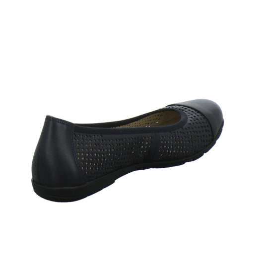 Caprice Ballerina u. Pumps Dunkelblau - 360° Ansicht