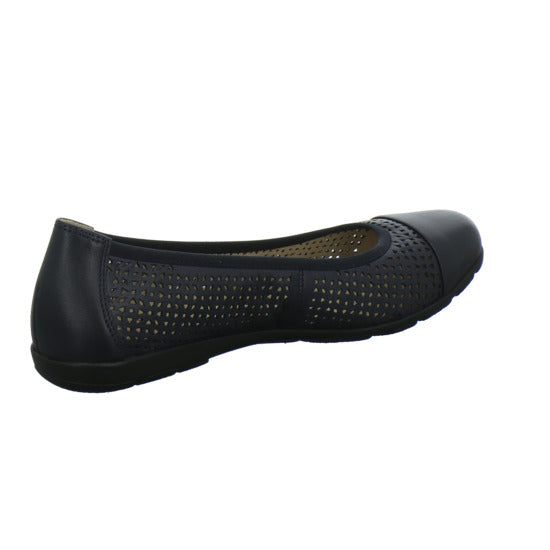 Caprice Ballerina u. Pumps Dunkelblau - 360° Ansicht