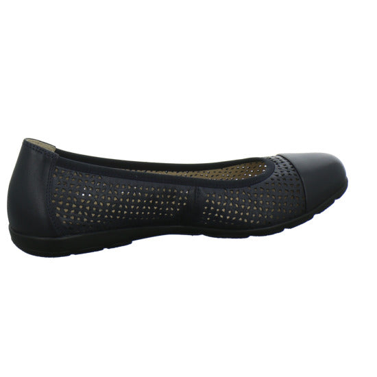 Caprice Ballerina u. Pumps Dunkelblau - 360° Ansicht