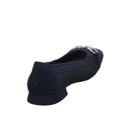 Caprice Ballerina u. Pumps Dunkelblau - 360° Ansicht