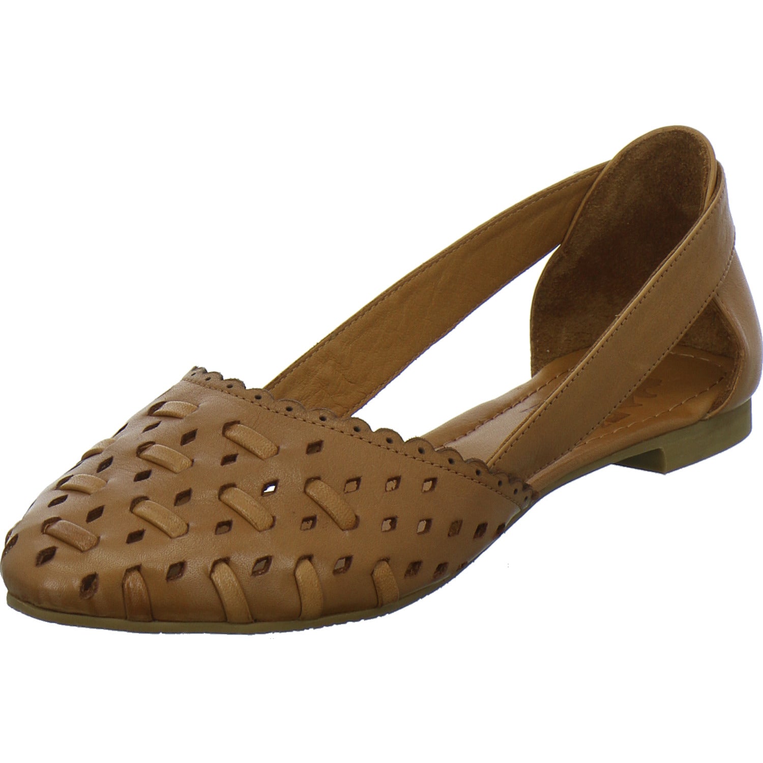Cosmos Ballerina u. Pumps Mittelbraun