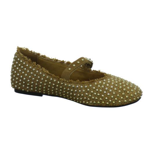 Blackrose Ballerina u. Pumps Mittelbraun - 360° Ansicht