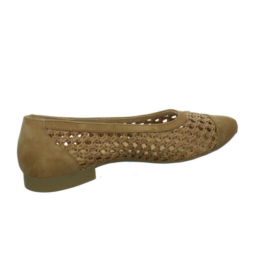 Paul Green Ballerina u. Pumps Mittelbraun - 360° Ansicht