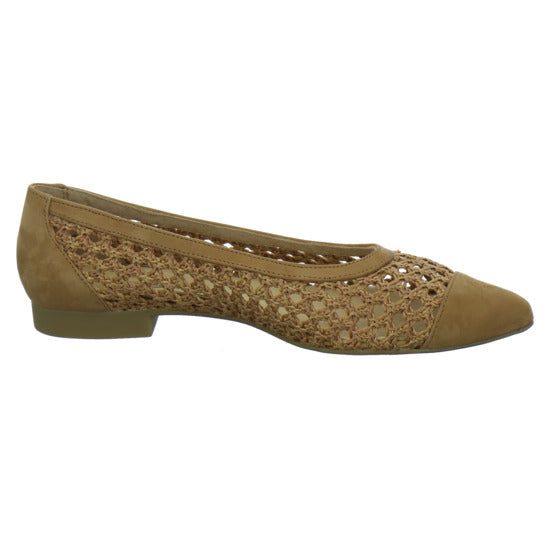 Paul Green Ballerina u. Pumps Mittelbraun - 360° Ansicht