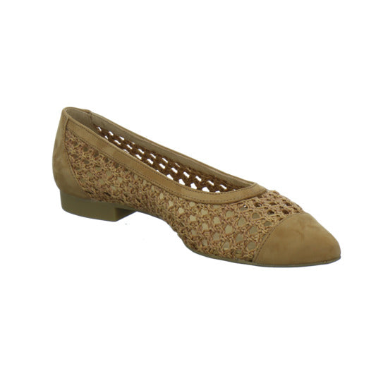 Paul Green Ballerina u. Pumps Mittelbraun - 360° Ansicht