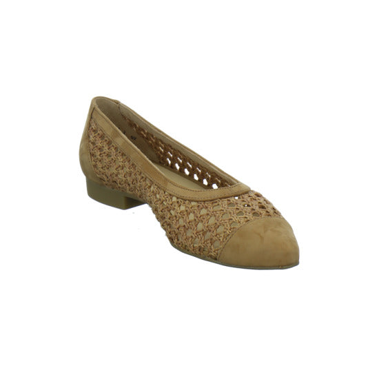 Paul Green Ballerina u. Pumps Mittelbraun - 360° Ansicht