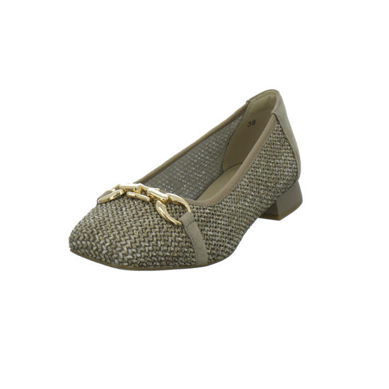 Caprice Ballerina u. Pumps Damen taupe