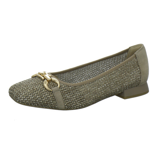 Caprice Ballerina u. Pumps Damen taupe