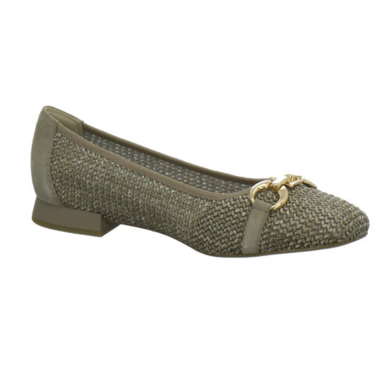 Caprice Ballerina u. Pumps Damen taupe