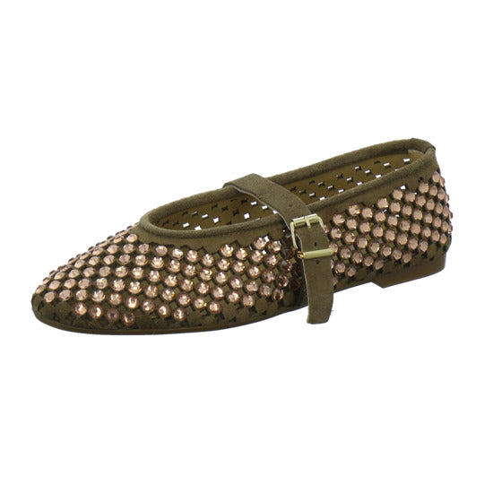 Mimmu Ballerina u. Pumps Damen taupe