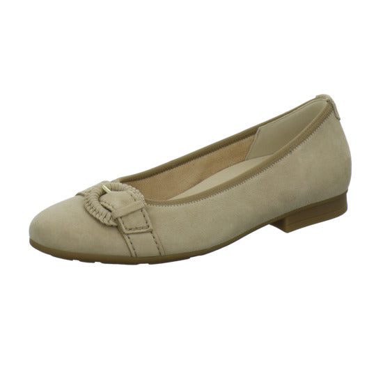 Gabor Comfort Ballerina u. Pumps Beige - 360° Ansicht