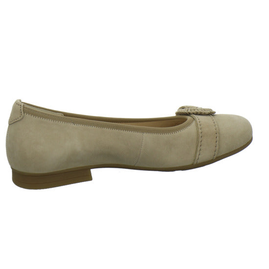 Gabor Comfort Ballerina u. Pumps Beige - 360° Ansicht