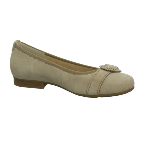 Gabor Comfort Ballerina u. Pumps Beige - 360° Ansicht
