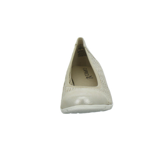 Caprice Ballerina u. Pumps Beige - 360° Ansicht