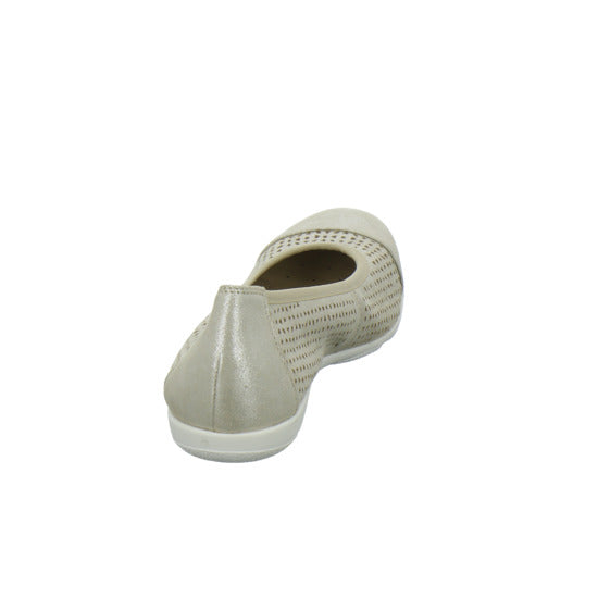 Caprice Ballerina u. Pumps Beige - 360° Ansicht