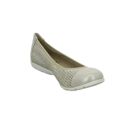 Caprice Ballerina u. Pumps Beige - 360° Ansicht