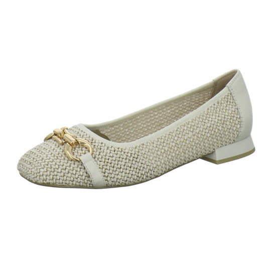 Caprice Ballerina u. Pumps Beige - 360° Ansicht