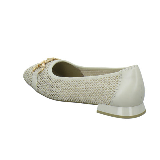 Caprice Ballerina u. Pumps Beige - 360° Ansicht