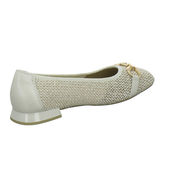 Caprice Ballerina u. Pumps Beige - 360° Ansicht