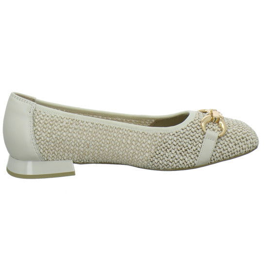 Caprice Ballerina u. Pumps Beige - 360° Ansicht