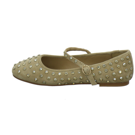 Alma en Pena S.L. Ballerina u. Pumps Beige - 360° Ansicht