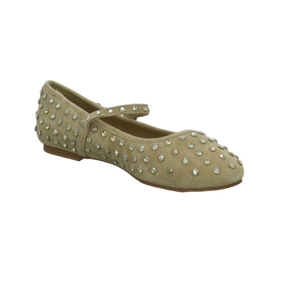 Alma en Pena S.L. Ballerina u. Pumps Beige - 360° Ansicht