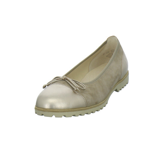 Gabor Ballerina u. Pumps Beige-kombi - 360° Ansicht
