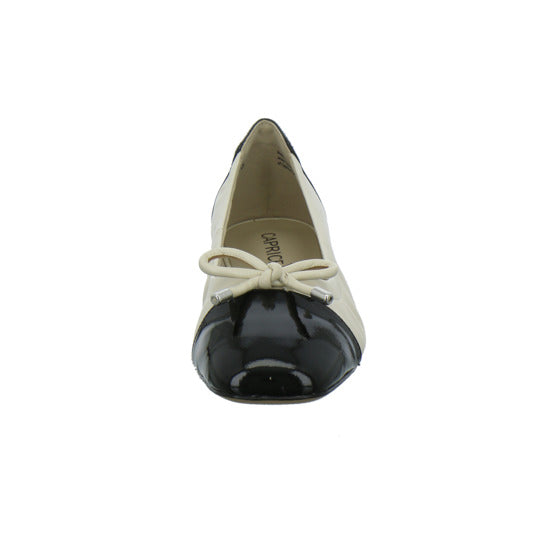 Caprice Ballerina u. Pumps Beige-kombi - 360° Ansicht