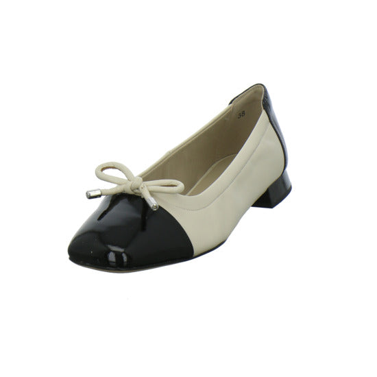 Caprice Ballerina u. Pumps Beige-kombi - 360° Ansicht