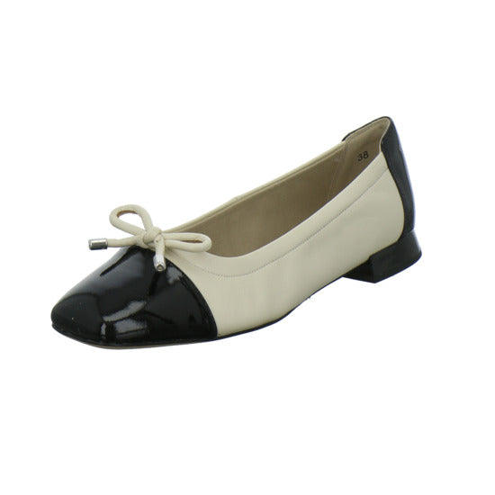 Caprice Ballerina u. Pumps Beige-kombi - 360° Ansicht