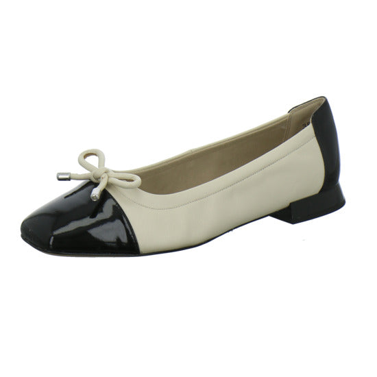Caprice Ballerina u. Pumps Beige-kombi - 360° Ansicht