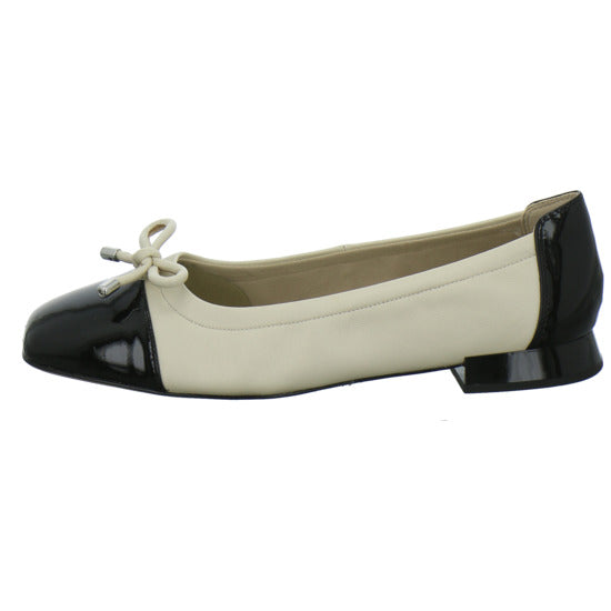 Caprice Ballerina u. Pumps Beige-kombi - 360° Ansicht
