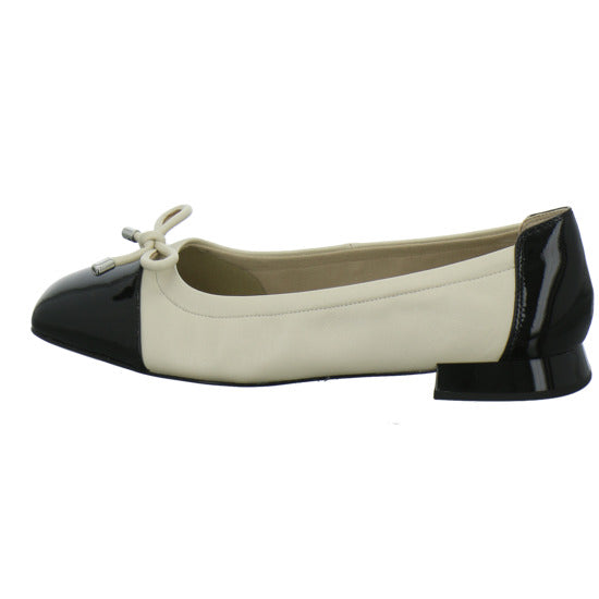 Caprice Ballerina u. Pumps Beige-kombi - 360° Ansicht