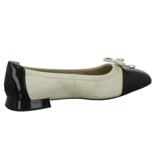 Caprice Ballerina u. Pumps Beige-kombi - 360° Ansicht