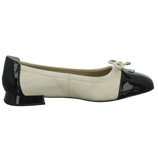 Caprice Ballerina u. Pumps Beige-kombi - 360° Ansicht