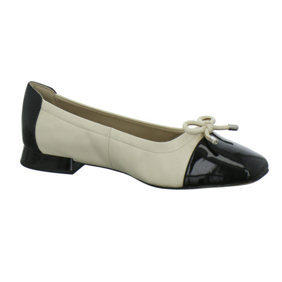 Caprice Ballerina u. Pumps Beige-kombi - 360° Ansicht