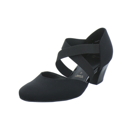 Ara Toulouse Ballerina u. Pumps Schwarz - 360° Ansicht