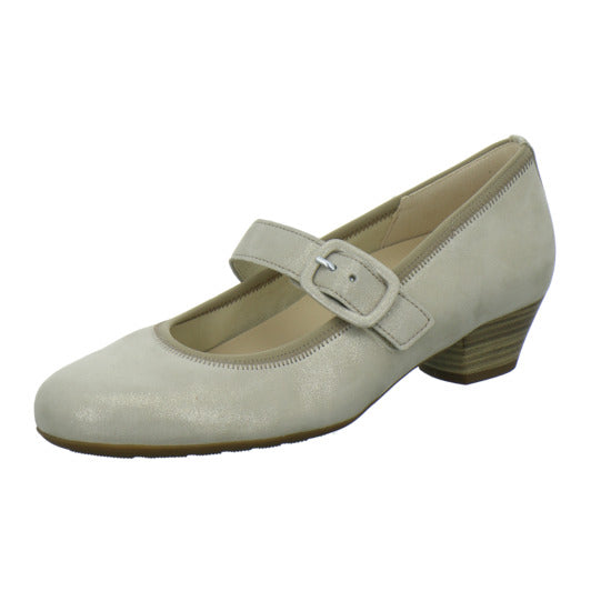 Gabor Comfort Ballerina u. Pumps Beige - 360° Ansicht