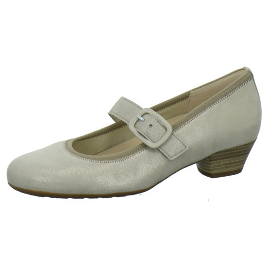 Gabor Comfort Ballerina u. Pumps Beige - 360° Ansicht