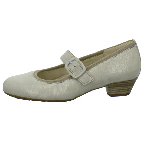 Gabor Comfort Ballerina u. Pumps Beige - 360° Ansicht