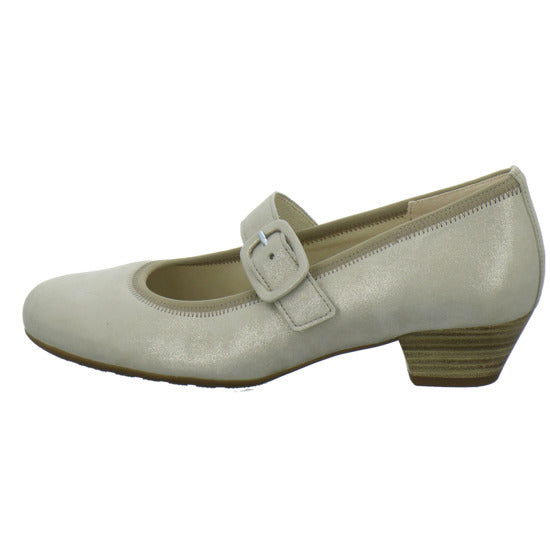 Gabor Comfort Ballerina u. Pumps Beige - 360° Ansicht