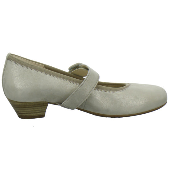 Gabor Comfort Ballerina u. Pumps Beige - 360° Ansicht