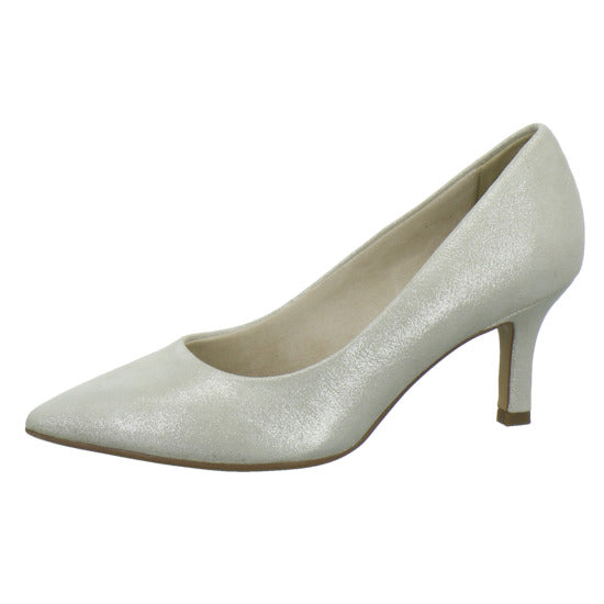 Tamaris Ballerina u. Pumps Damen Silber
