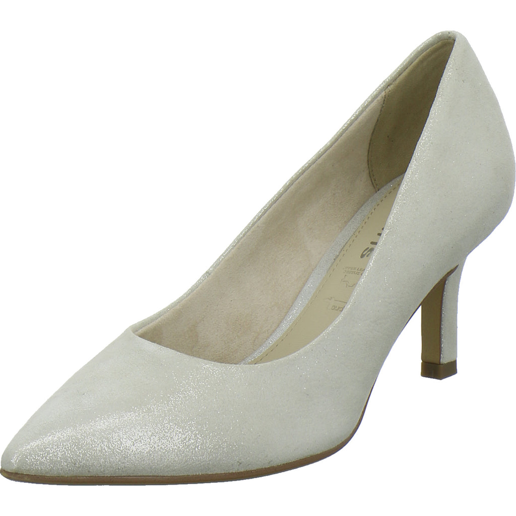 Tamaris Ballerina u. Pumps Damen Silber