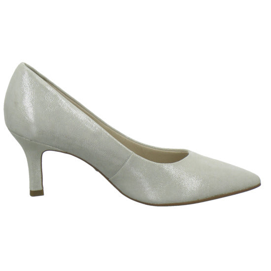 Tamaris Ballerina u. Pumps Damen Silber