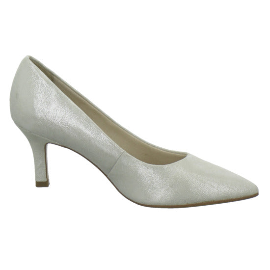 Tamaris Ballerina u. Pumps Damen Silber