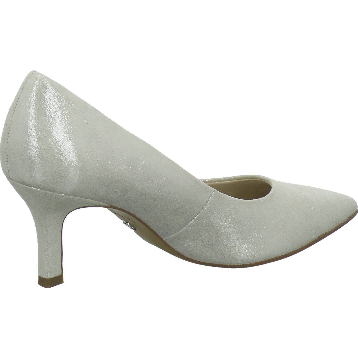 Tamaris Ballerina u. Pumps Damen Silber