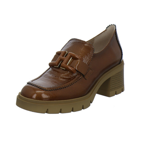 Hispanitas Ballerina u. Pumps Mittelbraun - 360° Ansicht